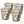 Scented Soy Wax Candle (Set of 4) - Silver