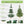 7ft Pre-Lit Christmas Tree with 400 Warm Lights