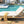 TREXM 5-Position Adjustable Backrest Double Chaise Lounge Outdoor