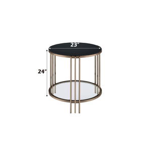 Abisha - Sintered Stone Top Round Tables