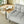 54-Inch Modern Two-Seater Velvet Sofa with Rotating Table