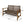 Hampton Outdoor Acacia Wood Wicker Loveseat