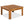 GO 4 Pieces Outdoor Acacia Wood Sofa Set with Coffee Table