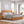 Solid Wood Platform Bed Frame with Headboard, King Size