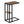 Accent Table C-Shaped - Contemporary Modern