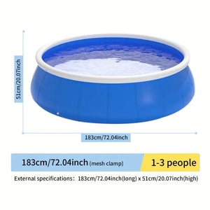 Inflatable Swimming Pool 183*51 Butterfly Inflatable Coil Mesh