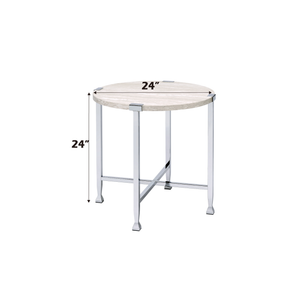 Brecon Round End Table