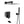 Wall Mounted Square Shower System With Waterfall Tub Spout And 12