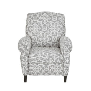 Kirby Transitional Push Back Recliner Chair