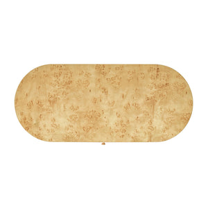 Jesse - Single Drawer Oval Computer Desk