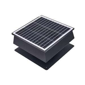 12 Inch Trapezoidal Adjustable Solar Roof Vent Fan