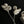 3D Star Wings Wired Headphone Decorations