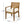 Outdoor 7 Piece Dining Set With Cushions - Sandblasted Natural / Beige