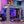 Gaming Loft Bed With Desk, Multi Storage Shelves, LED Lighting, And Hanging Clothes Rack