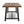 Equilibrium Outdoor Dining Table with Wooden Frame and Slat Top