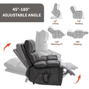 ComfortMax Dark Oversized Lift Recliner Chair
