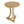 Natural Finish Round Wood Accent Table