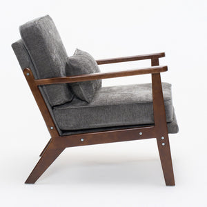 Living Room Chair With Lumbar Pillow