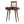 Solid Wood Mini Round Chestnut Fold Vanity