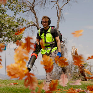 79.9cc Commercial Backpack Leaf Blower 1,272 CFM 222 MPH Lightweight Professional Gas Powered Blower Landscaping Lawn Care Property Maintenance