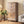 Rustic Wooden Storage Cabinet with Decorative Cutout Door & 3 Drawers