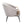 Claire - Contemporary / Glam Chair - Black / Silver