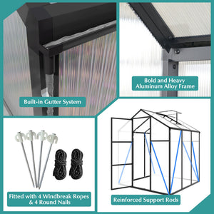 Gain Height Windproof house With Raised Base