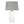 Luxora Decorative Glass Table Lamp with Gold Finish and Grey Shade