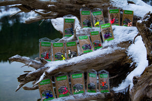 Addicted Micro Worm Jig Head (Chartreuse) - TRAPSKI