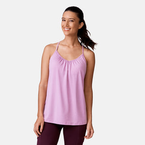 Women's Microtech® Chill B Cool V-Neck Cami Top with Built-In Bra
