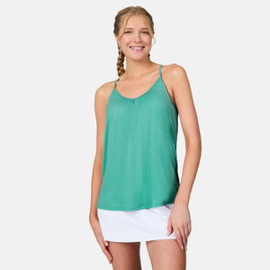 Women's Microtech® Chill B Cool V-Neck Cami Top with Built-In Bra