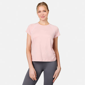 Women's Microtech® Chill B Cool Shirred Crew Top