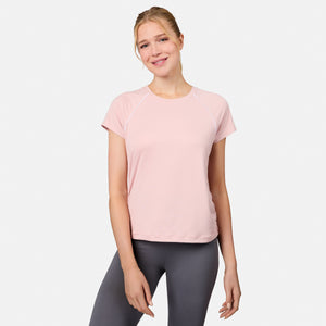 Women's Microtech® Chill B Cool Shirred Crew Top