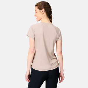 Women's Microtech® Chill B Cool Shirred Crew Top