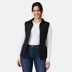 Women's Quilted Hybrid Vest