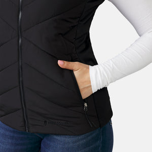 Women's Quilted Hybrid Vest