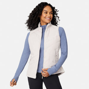 Women's Quilted Hybrid Vest