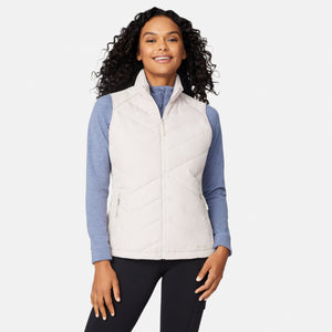 Women's Quilted Hybrid Vest
