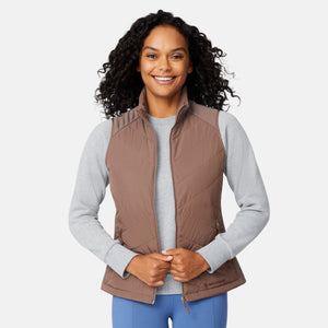 Women's Quilted Hybrid Vest