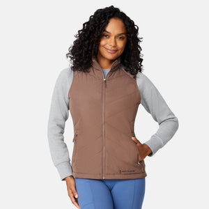 Women's Quilted Hybrid Vest
