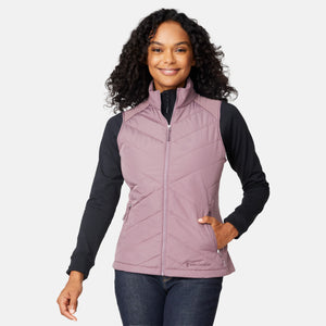 Women's Quilted Hybrid Vest