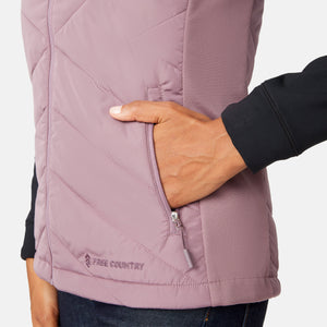 Women's Quilted Hybrid Vest