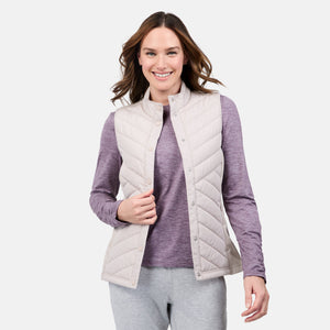 Women's Hybrid Snap Front Vest