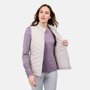 Women's Hybrid Snap Front Vest