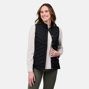 Women's Hybrid Snap Front Vest