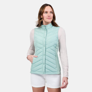 Women's Hybrid Snap Front Vest