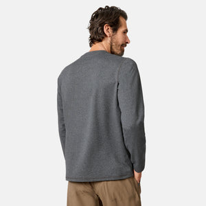 Men's FreeCycle® Sueded Melange Long Sleeve Crew Neck