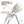 Folding Baby High Dining Chair with 6-Level Height Adjustment