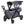 Baby Trend Expedition 2 in 1 Push or Pull Stroller Wagon Plus w/ Canopy, Grey