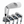 Lazrus Golf 11 pc Set - LAZ2 Driver, 3W, 1H, 6-PW Irons, 52° Wedge, Putter & Bag Optional